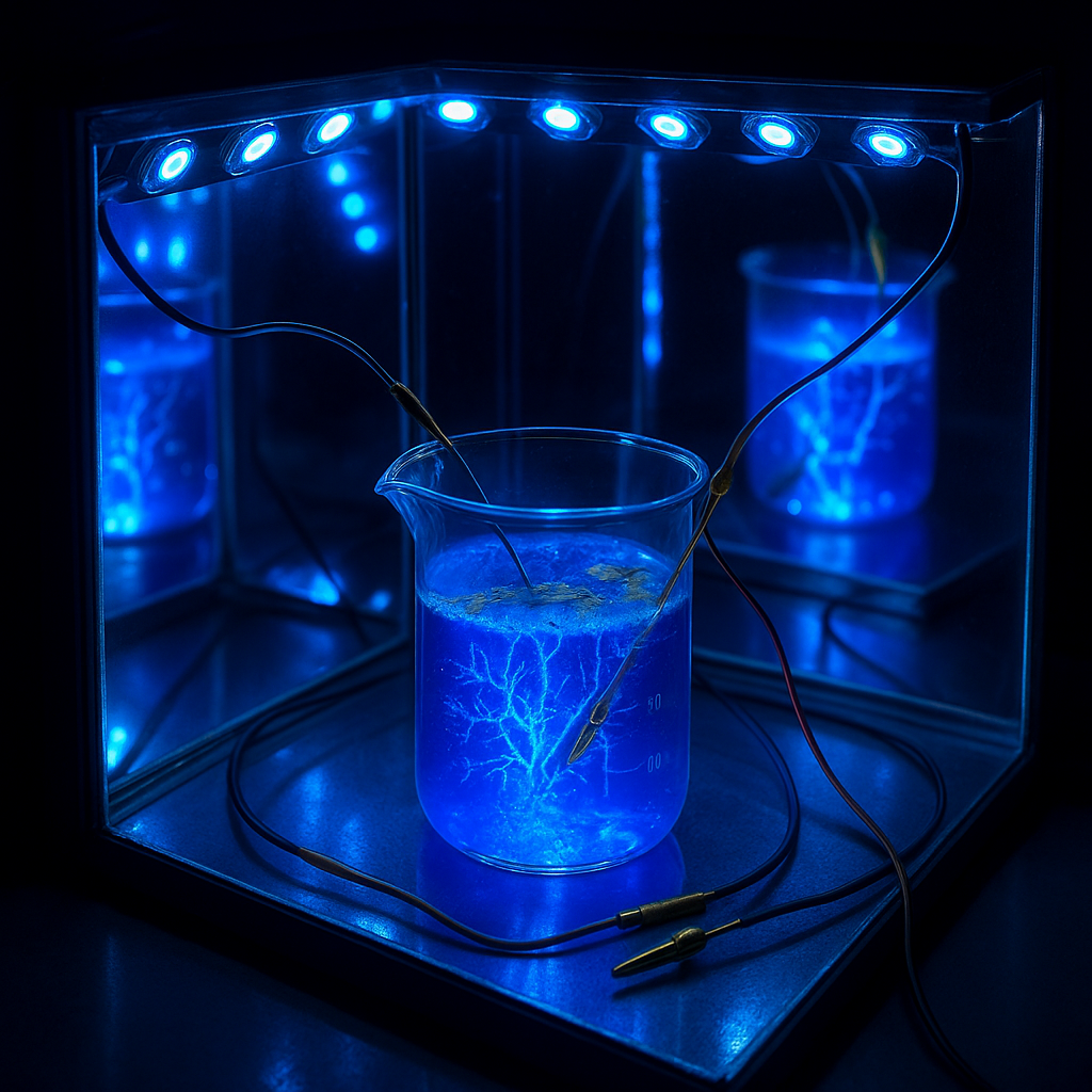 Indigo Biocomputer Mockup